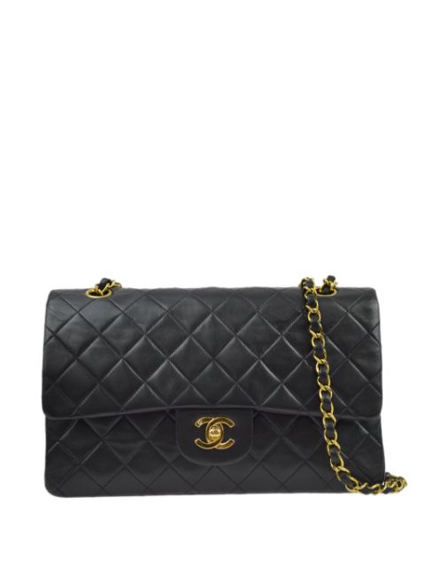 HOT SALE CHANEL 1995 medium Double Flap shoulder bag Women