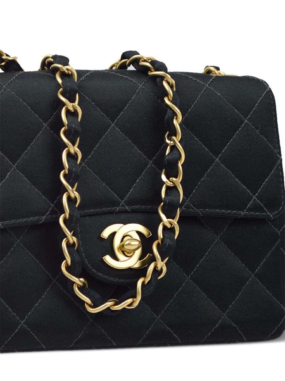 CHANEL 2002 Mini Classic Square Flap shoulder bag Women