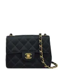 CHANEL Pre-Owned 2002 Mini Classic Square Flap shoulder bag - Black
