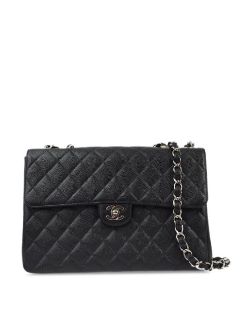 HOT SALE CHANEL 2000 jumbo Classic Flap shoulder bag Women