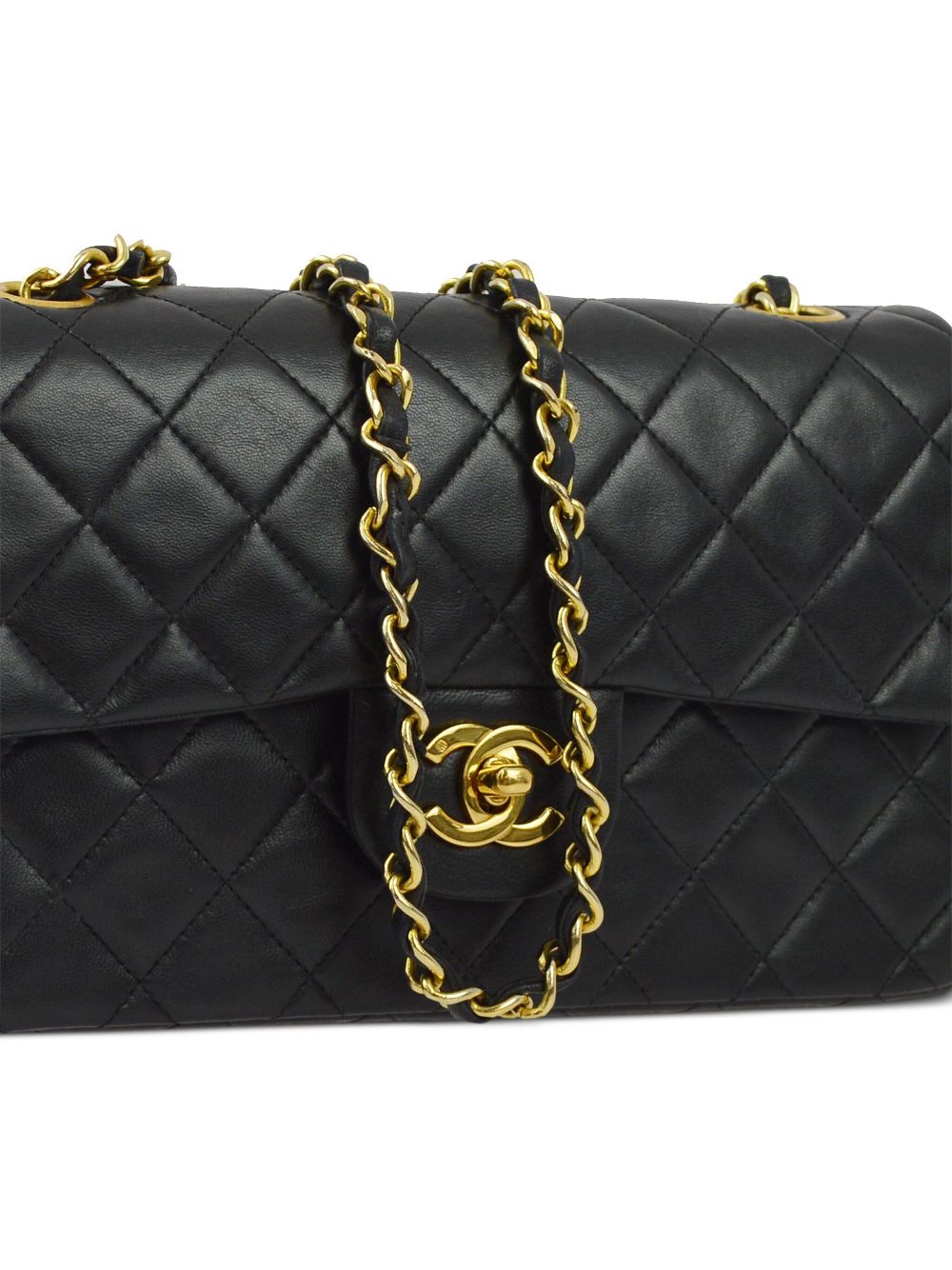 CHANEL 1990 small Double Flap shoulder bag Women