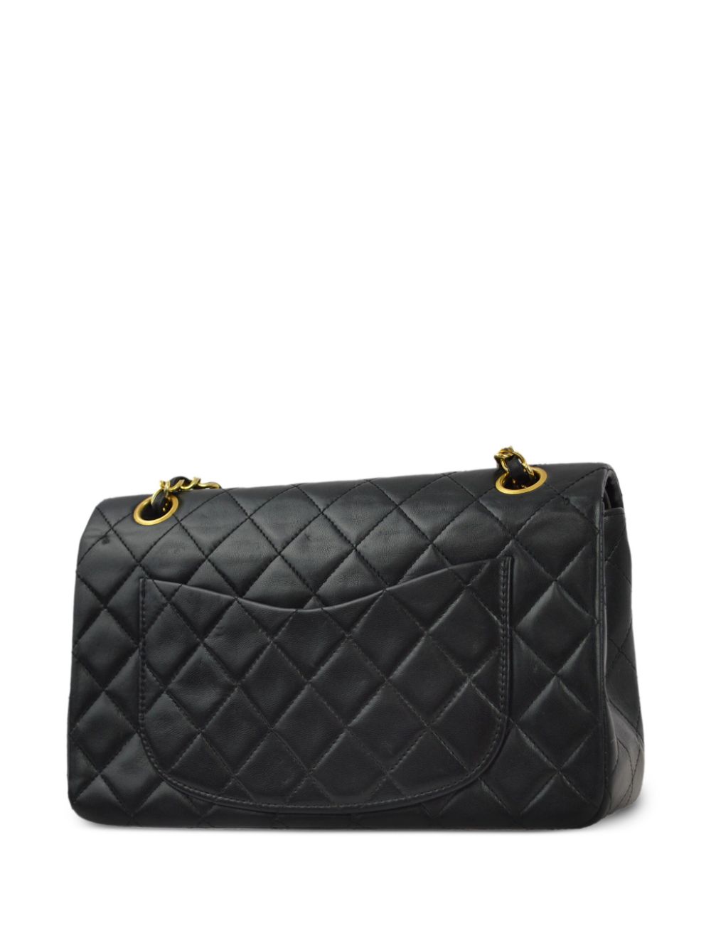 CHANEL Pre-Owned 1990 Double Flap schoudertas - Zwart