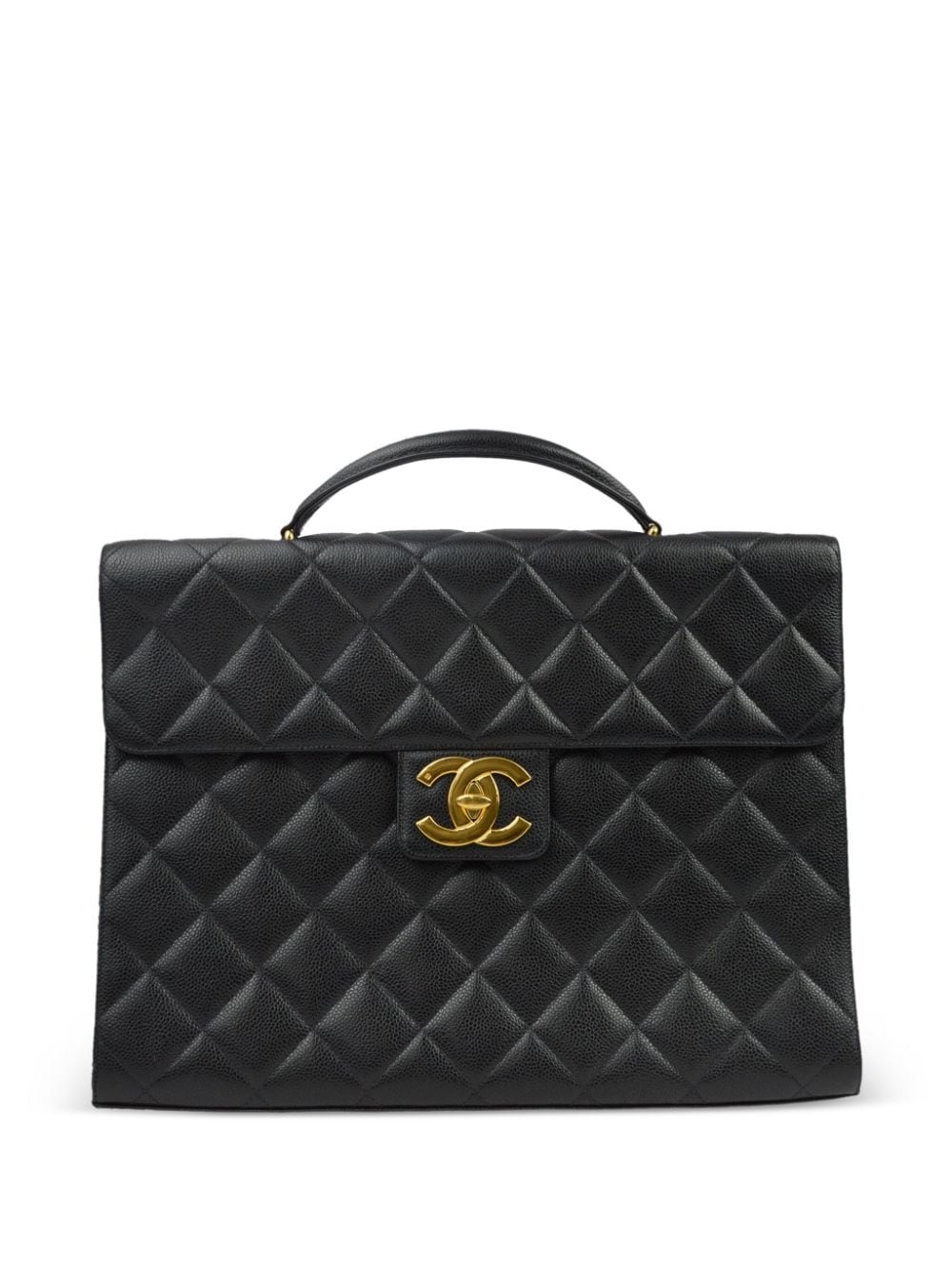 1997 diamond-quilted briefcase