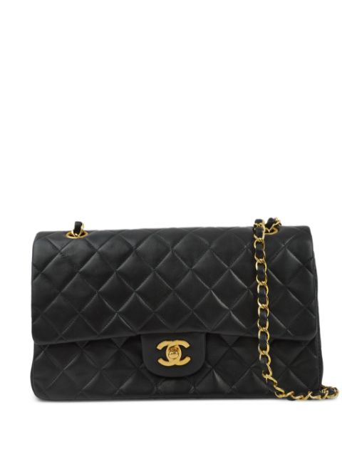 HOT SALE CHANEL 1997 medium Double Flap shoulder bag Women