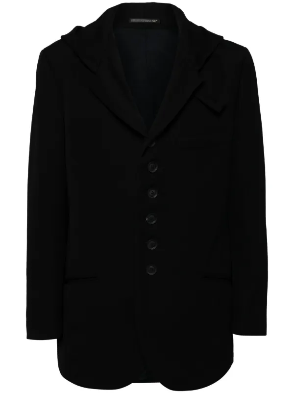 ジャケット・アウター Yohji Yamamoto HOODED COAT 24544397_55069502_600.jpg
