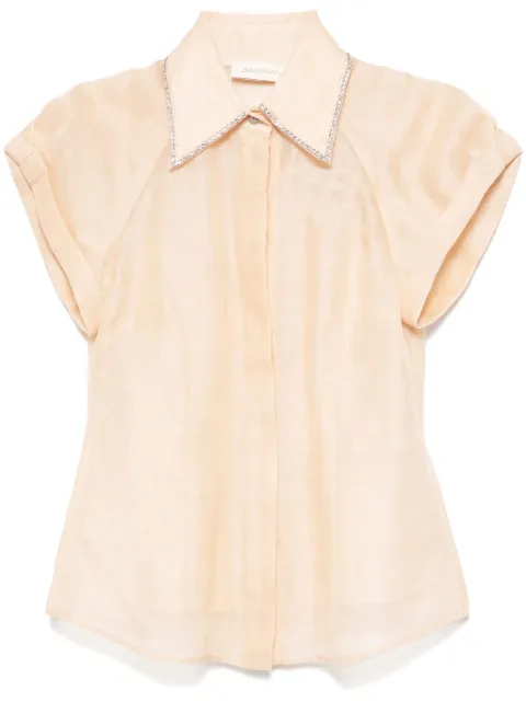 ZIMMERMANN Eden fitted blouse