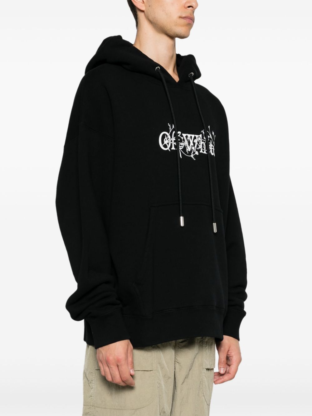 Off-White Bookish Flowers hoodie Men