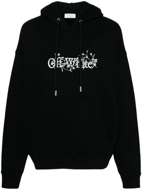 Off-White Bookish Flowers hoodie Men