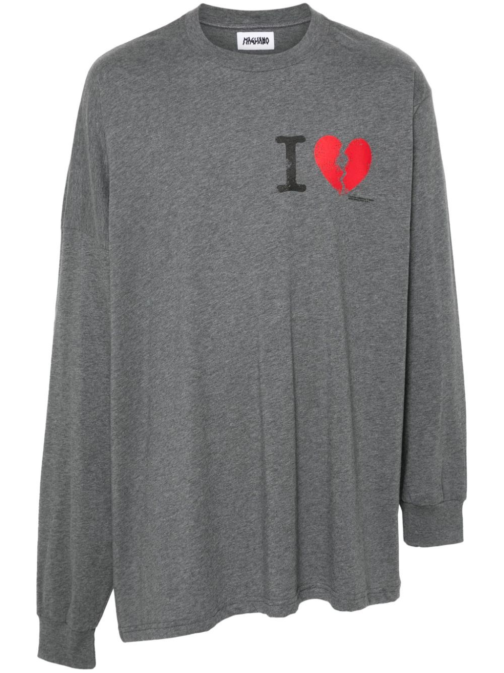 Shop Magliano I Suffer Sweatshirt In Grey