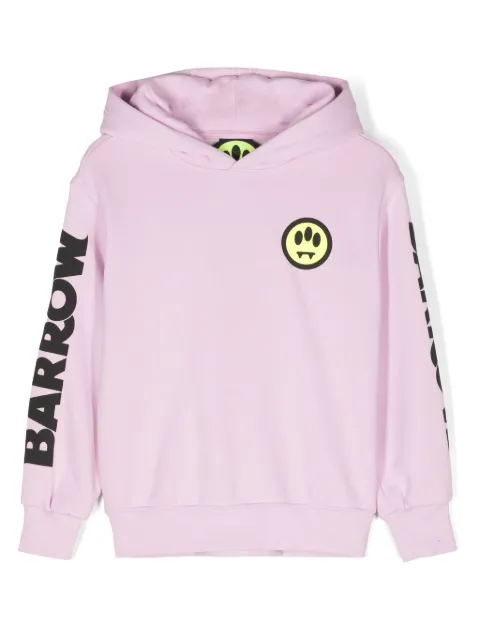 Barrow kids logo-print hoodie