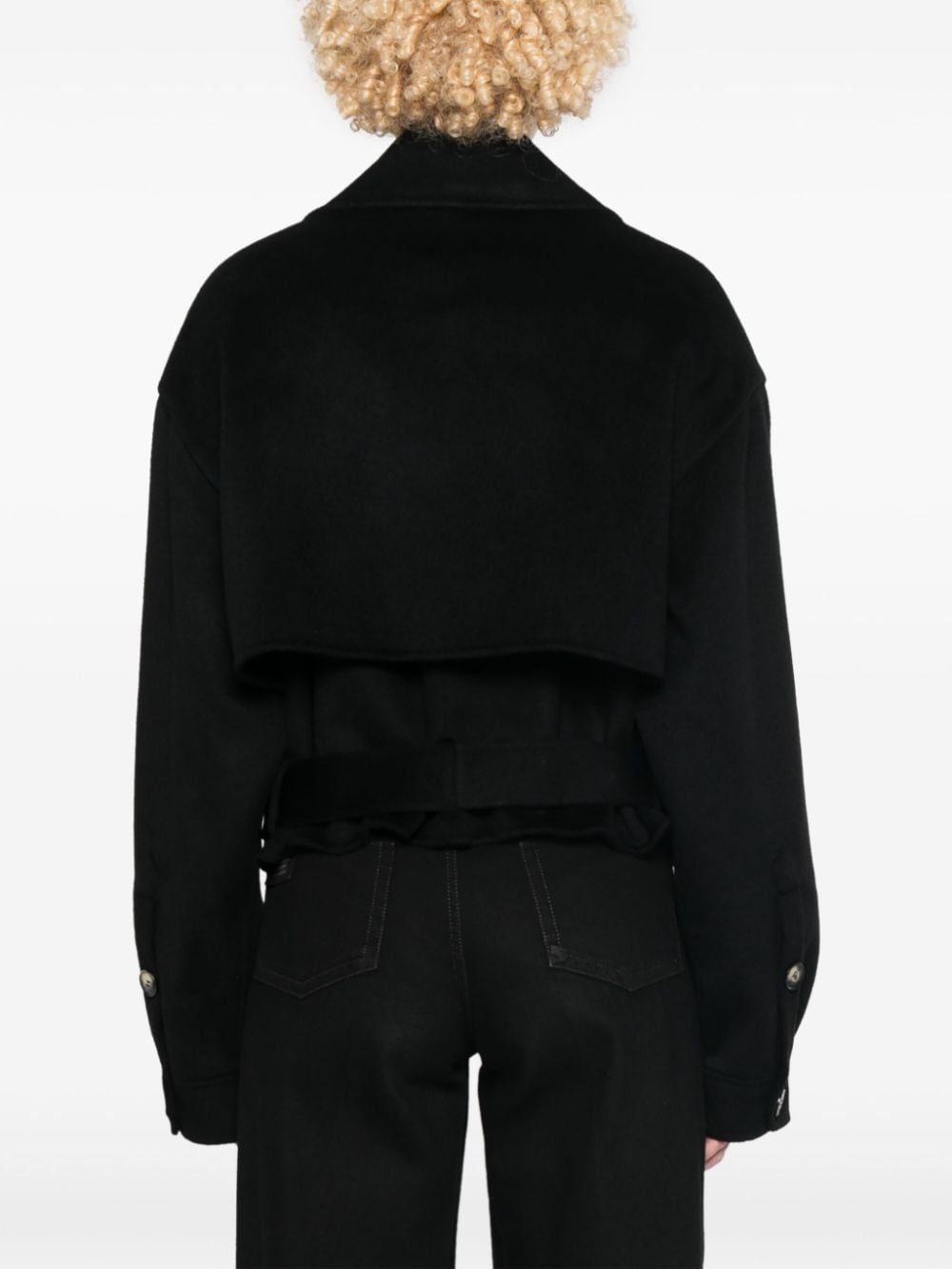 Shop Nanushka Satoyo Jacket In Black