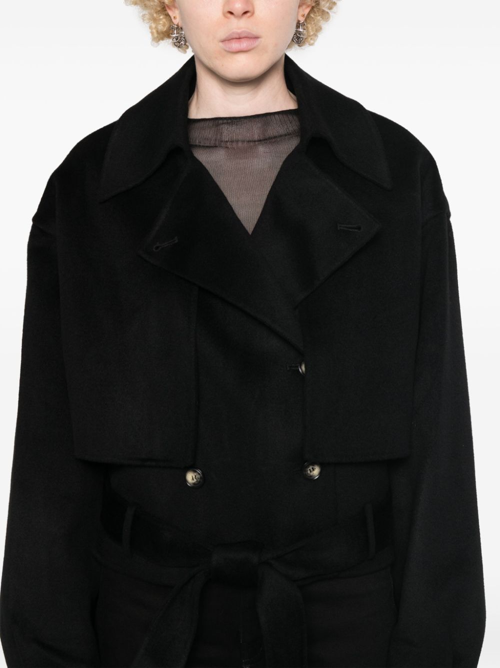 Shop Nanushka Satoyo Jacket In Black