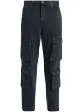 BARROW cargo-pockets cotton trousers - Black