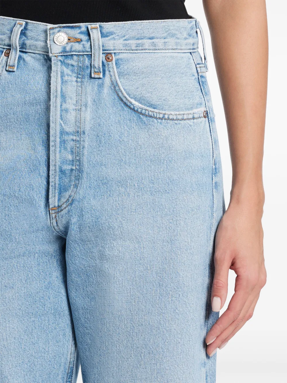 Shop Agolde Kelly Jeans In Blue