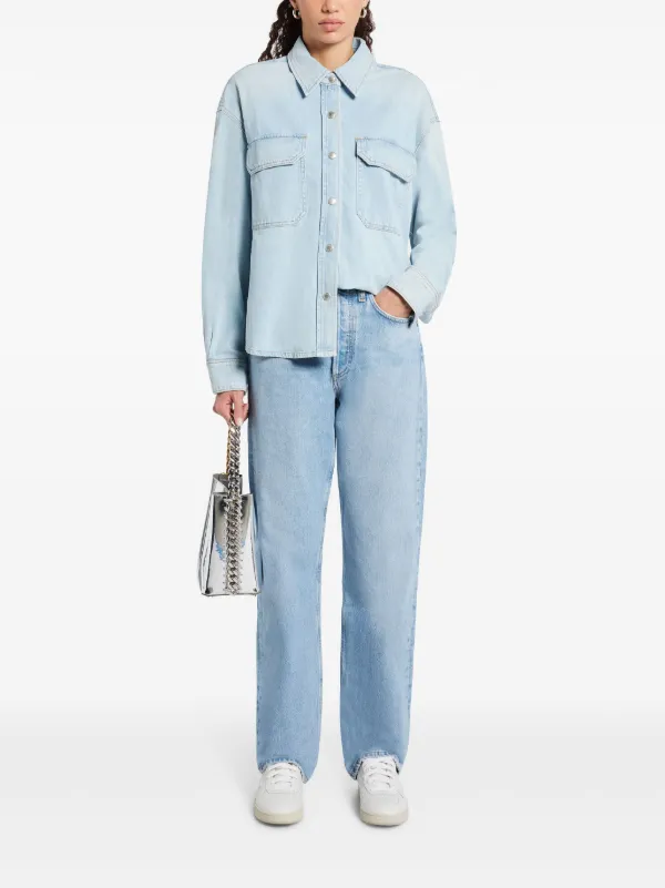 【関税込み】AGOLDE ブルー Kelly ジーンズ Agolde Kelly Denim Straight-Leg Jeans (すべての新品) IFCHIC.COM