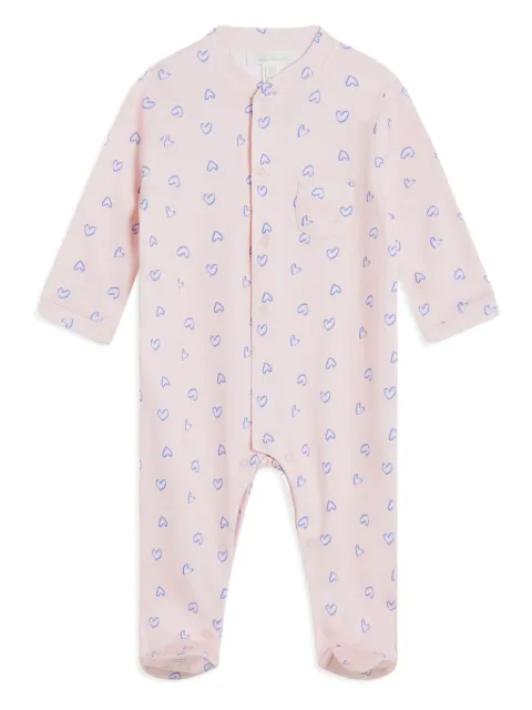 Marie-Chantal Love Heart sleepsuit 