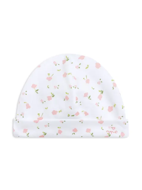 Marie-Chantal floral print beanie 
