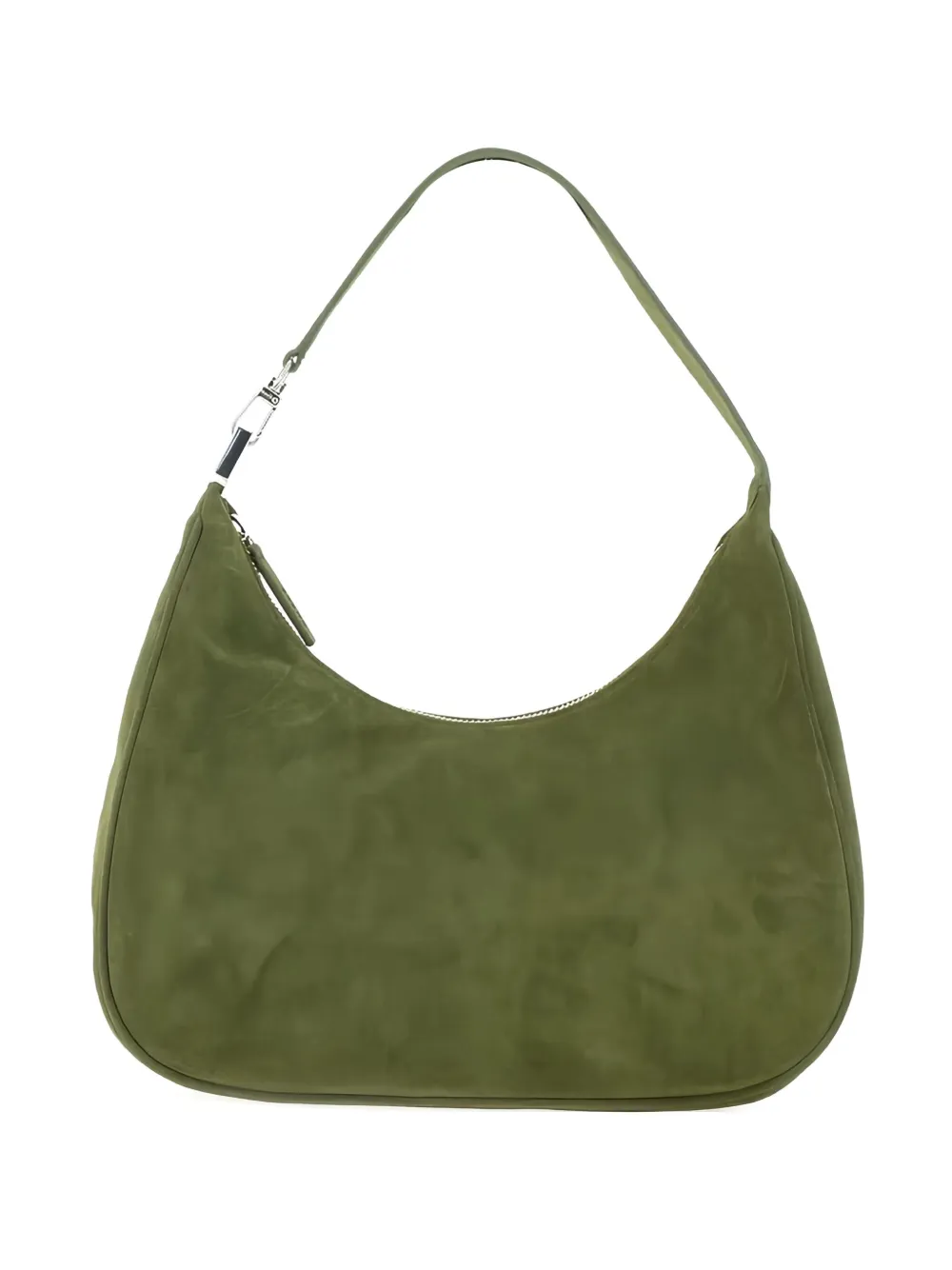 STAUD Suède schoudertas Groen