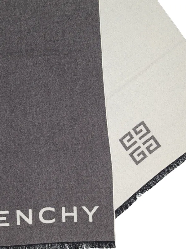 Givenchy ロゴ スカーフ | グレー | FARFETCH JP