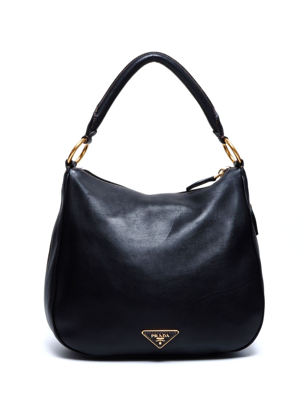 triangle-logo handbag