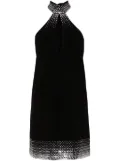 Amen crepe mini dress - Black