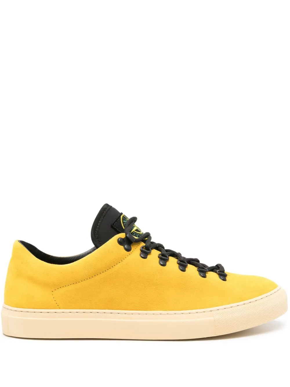 Stone Island Sneaker In Yellow