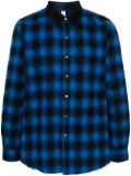 Giorgio Brato checked shirt - Blue