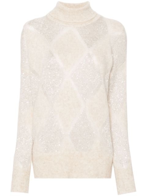 Brunello Cucinelli sequinned sweater Women