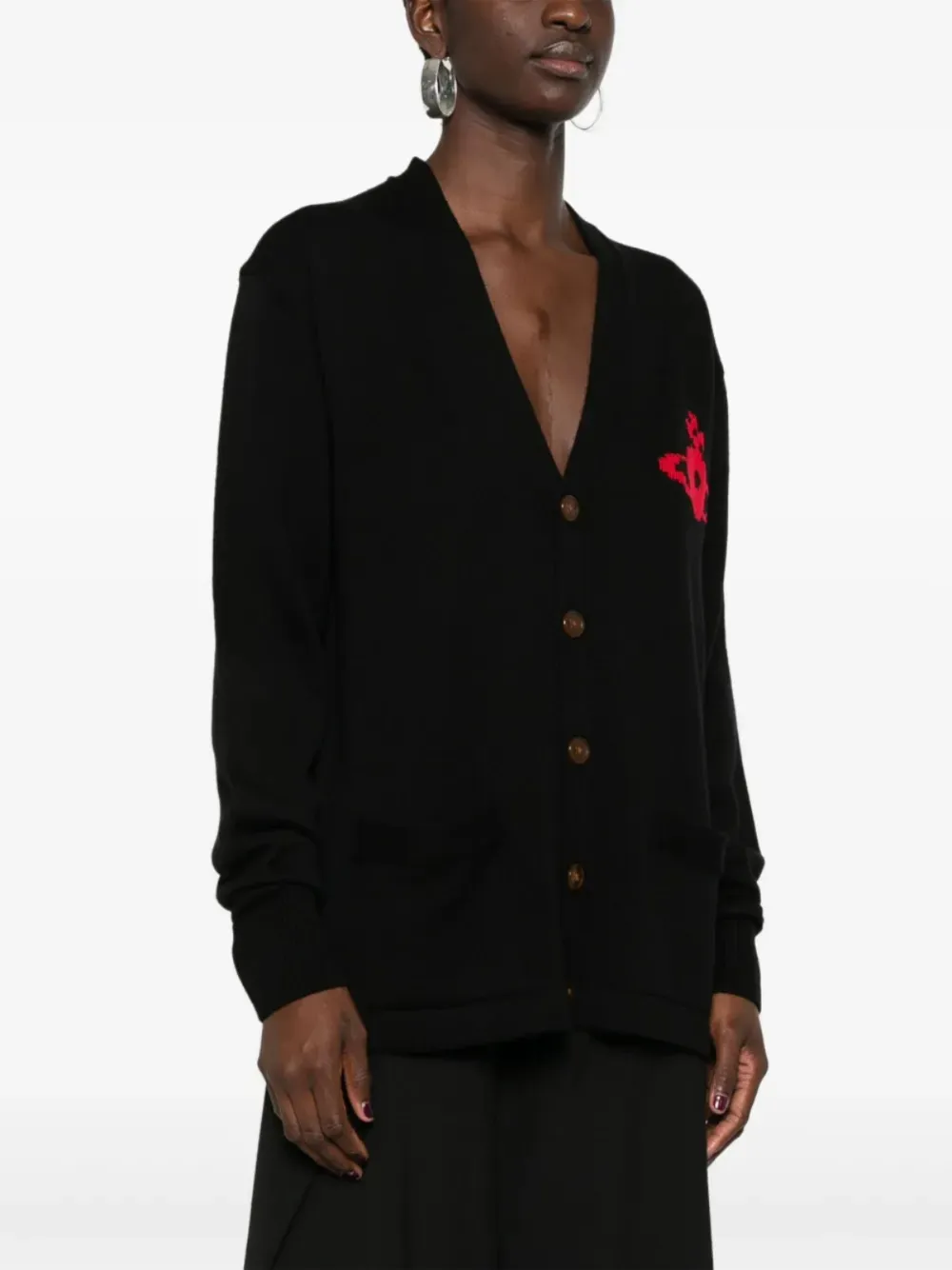 Vivienne Westwood Alex Cardigan | Black | FARFETCH