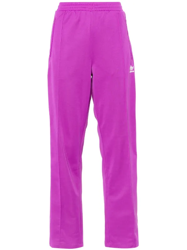 Purple adidas track pants hotsell