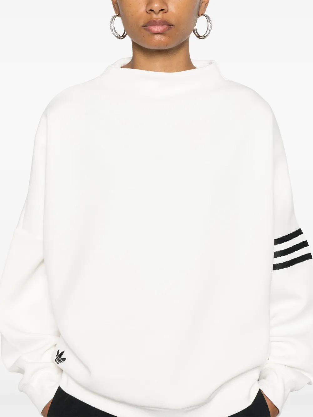 Adidas Originals Newclassics Sweatshirt In 白色