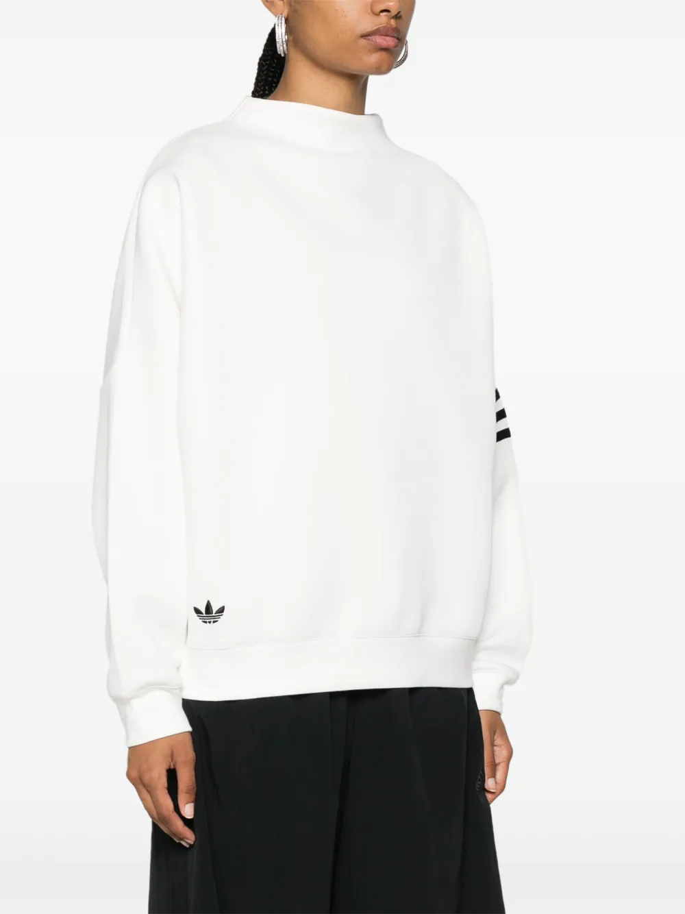 Adidas Originals Newclassics Sweatshirt In 白色