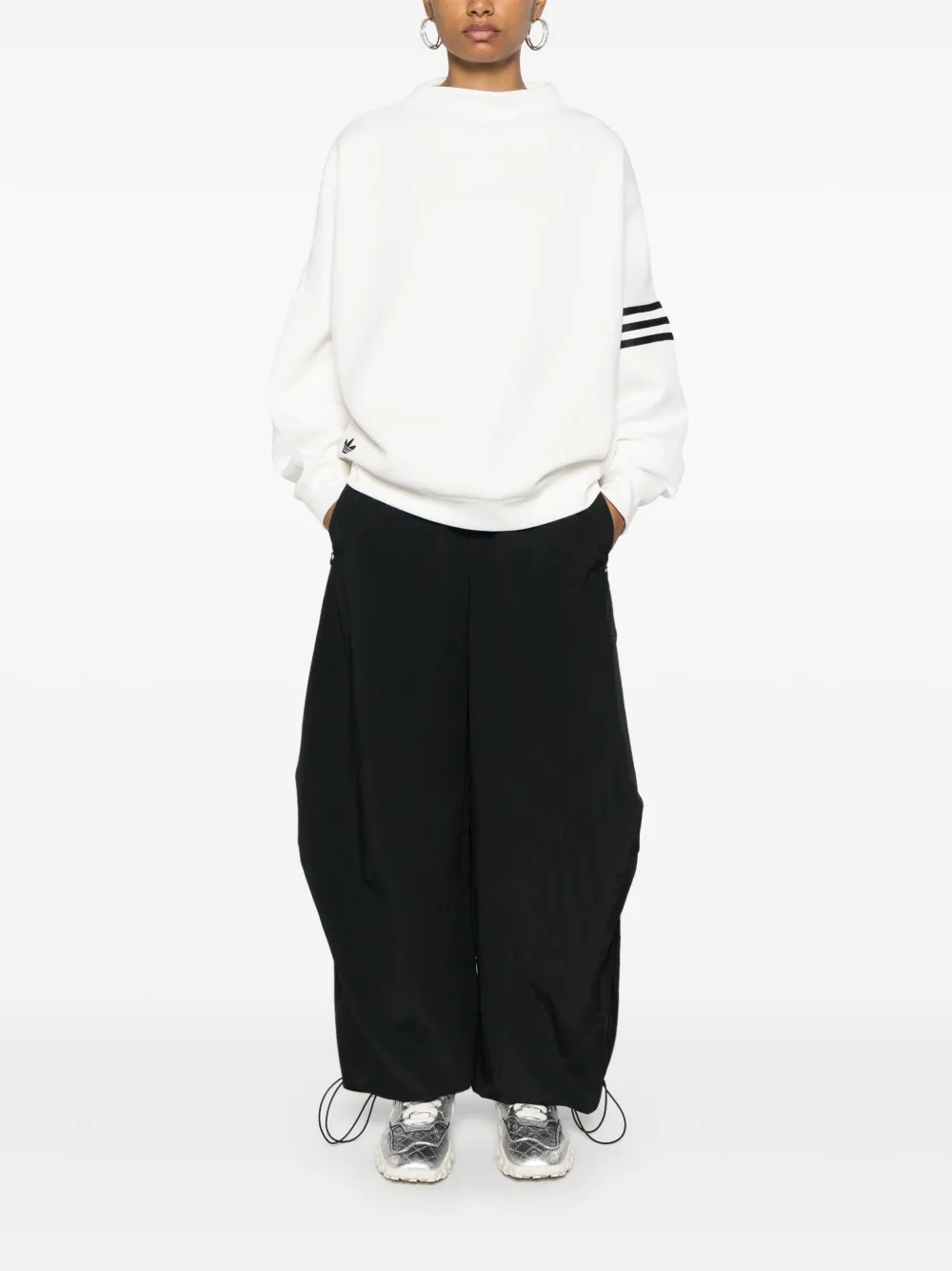 Adidas Originals Newclassics Sweatshirt In 白色