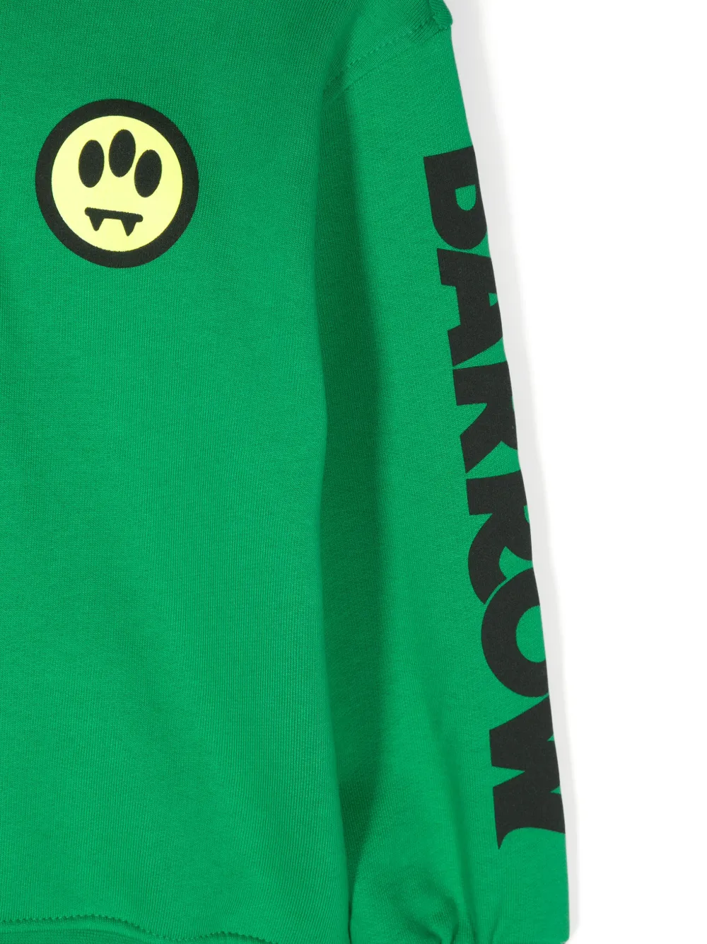 Barrow kids Hoodie met logoprint Groen