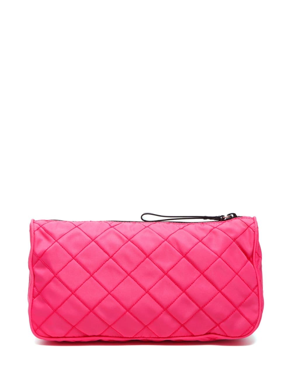 Prada Pre-Owned Clutch met triangel-logo - Roze