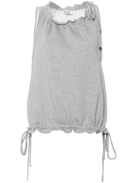 The Attico drawstring tank top