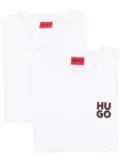 HUGO logo-print T-shirt (pack of two) - White