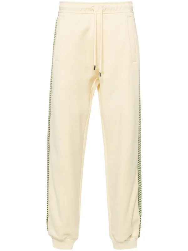 Lanvin Side Curb Track Pants in Neutrals