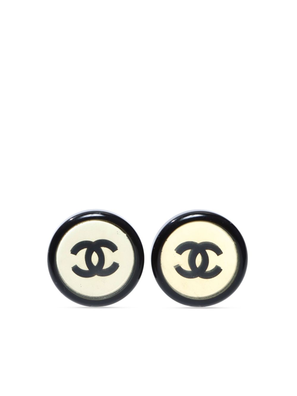 2001 CC clip-on earrings