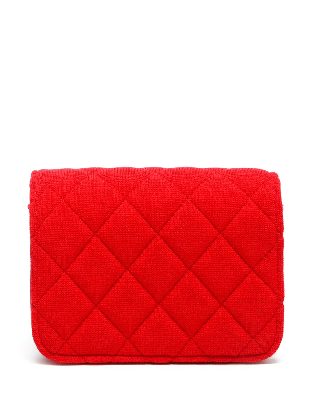 CHANEL Pre-Owned 2020s kleine gewatteerde schoudertas - Rood