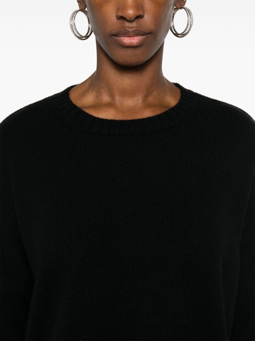 Shop Kujten Romelie Sweater In Black