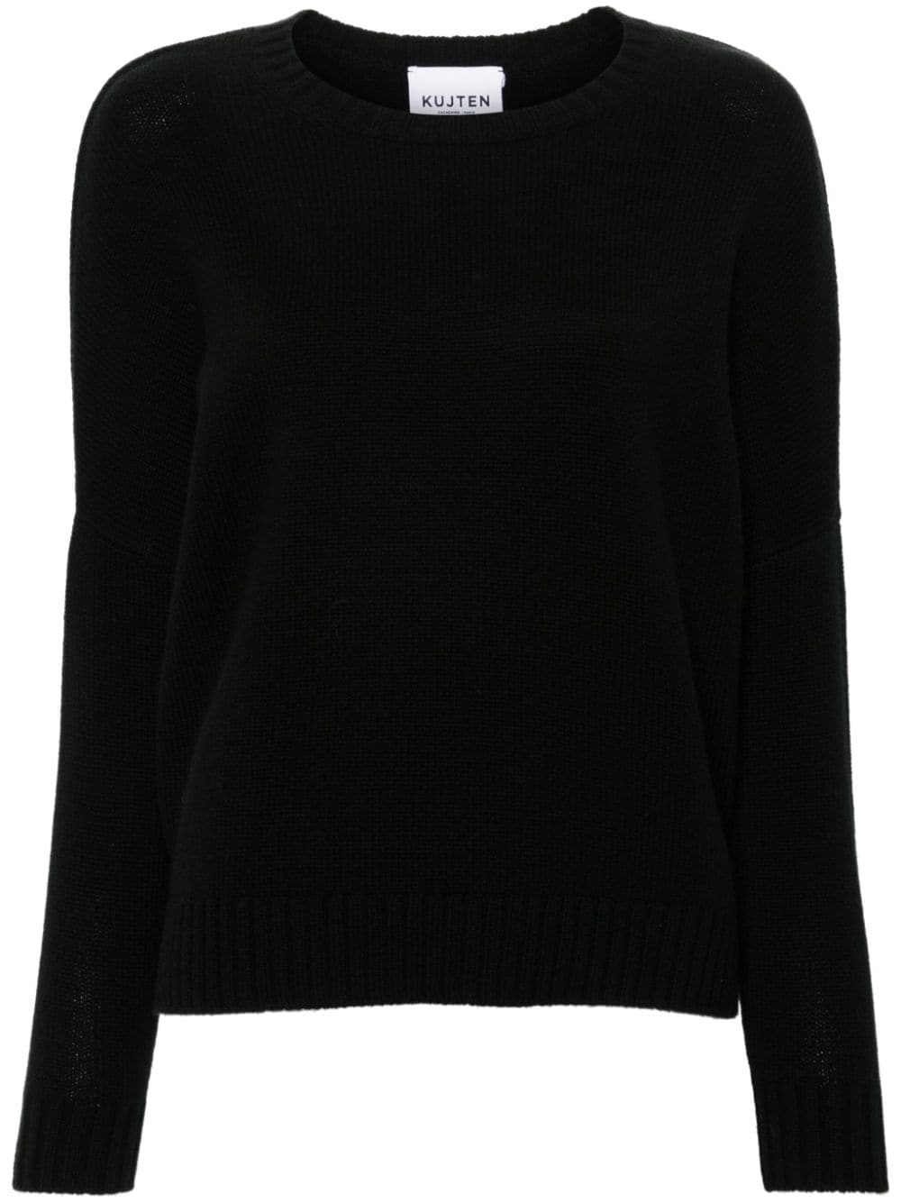 Shop Kujten Romelie Sweater In Black