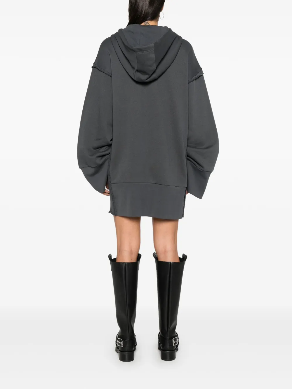 Iceberg Mini-jurk met geborduurd logo Grijs