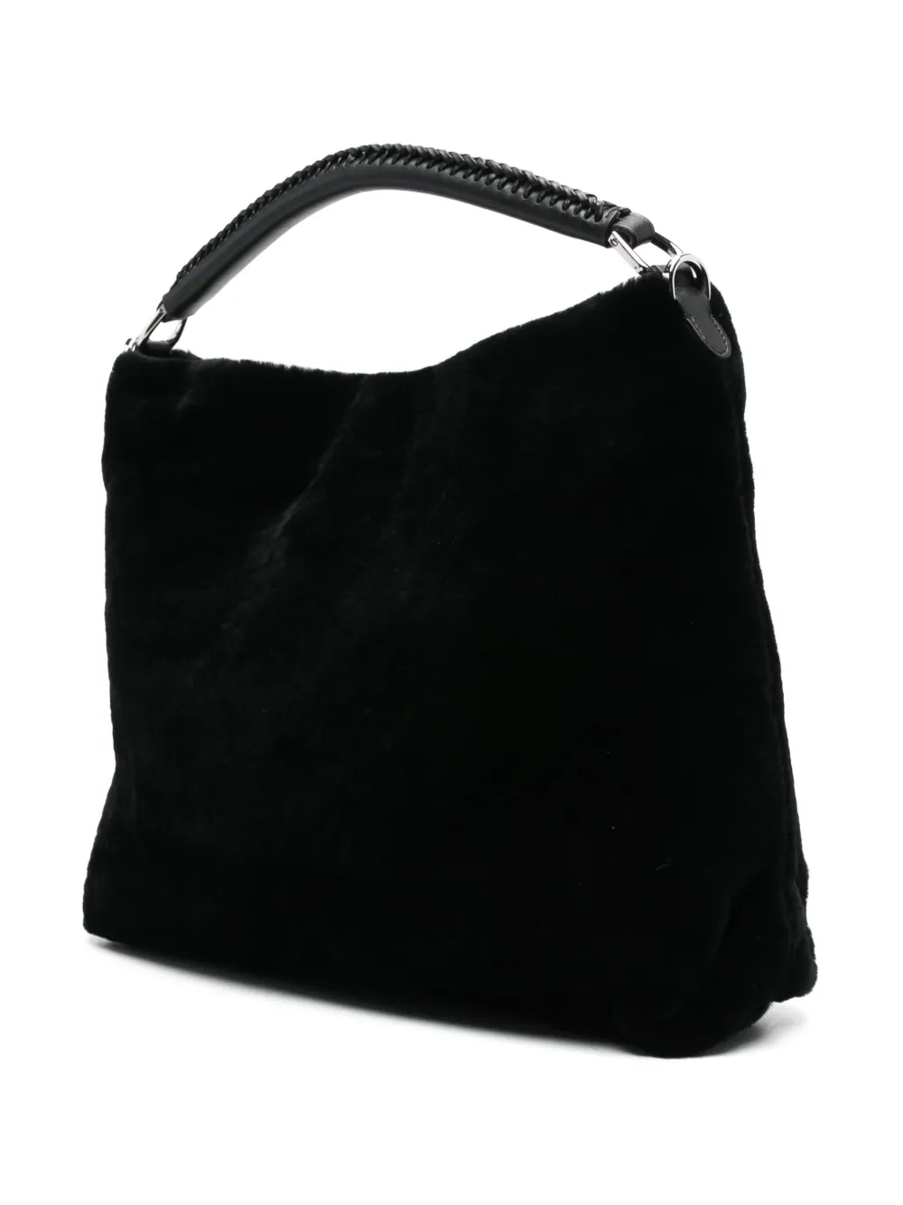 Roberto Festa Bianca Two-way Handbag In Black