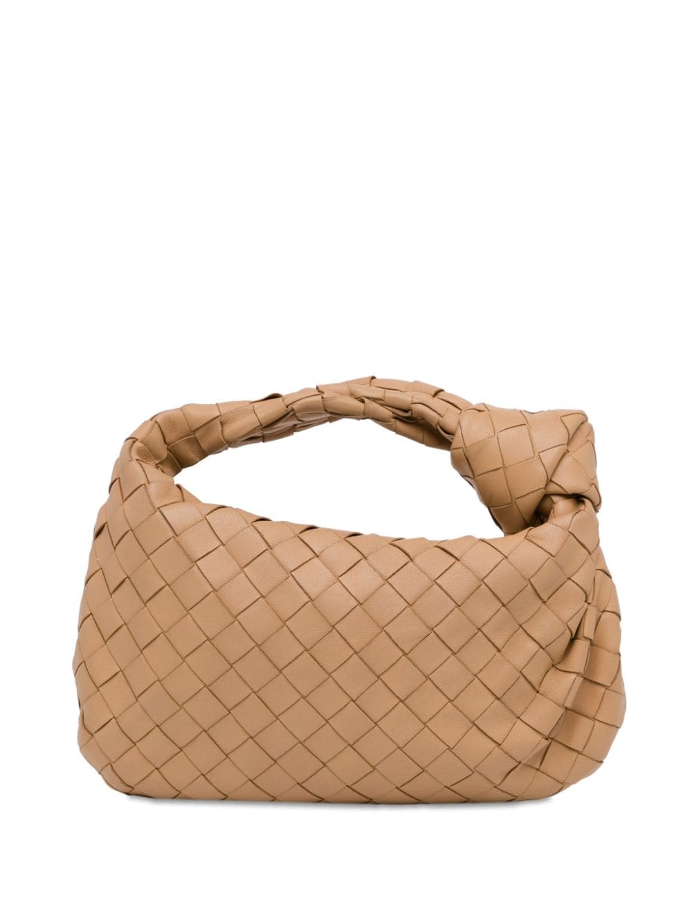 Bottega Veneta Pre-Owned 2020-2024 Mini Intrecciato Jodie handbag - Bruin