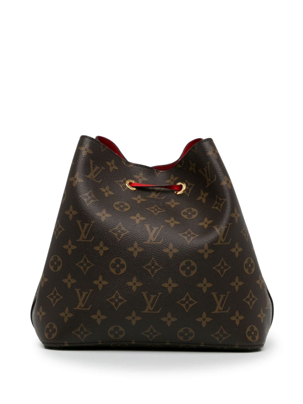 Louis Vuitton Pre-Owned 2017 Monogram Neonoe MM bucket bag - Bruin