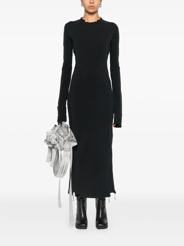VETEMENTS Jersey Maxi Dress | Black | FARFETCH VETEMENTS Jersey Maxi Dress | Black | FARFETCH