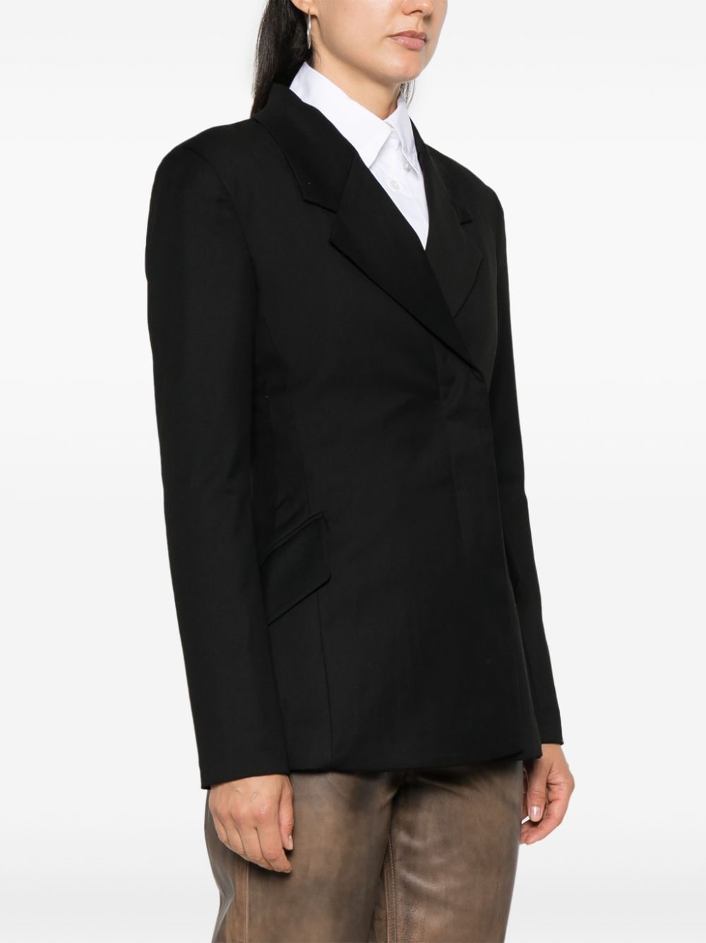 Shop Remain Tailored Blazer In 100 Black