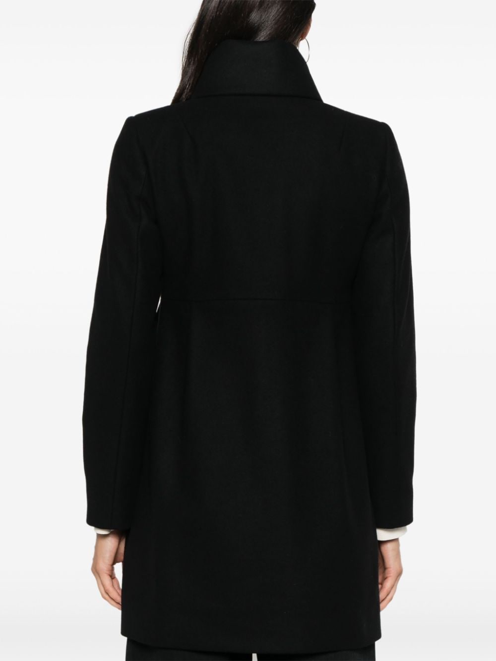 Shop Fay Romantic Coat In Black