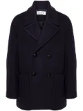 Lanvin double-breasted coat - Blue